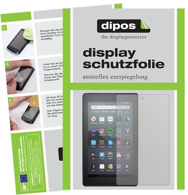 2x Schutzfolie für Amazon Fire 7 Tablet 9. Generation (2019) matt Displayschutz