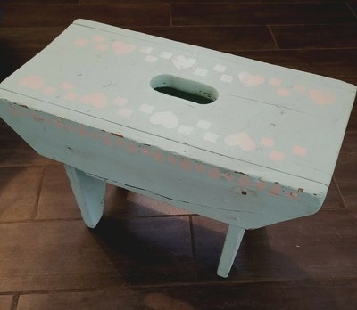 mint green step stool