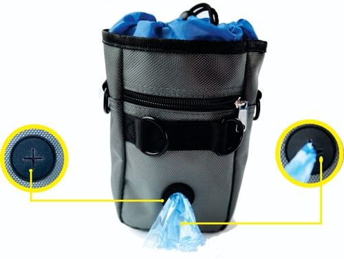 Outdoor Dog Treat Bag Obedience Training Pouch Food Snack Multi-Purpose + bonus - Picture 4 of 9