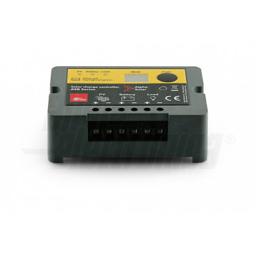 Alpha Elettronica ASR020 Regolatore Carica 20A PWM 12/24V con Display