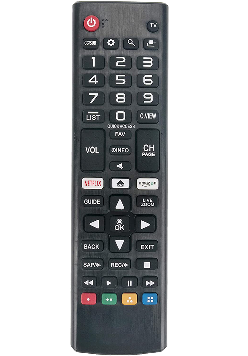 Replacement Remote Control For LG TVs - Model AKB74115501, Fits 55LE5500, 55LS4500, 47LV5500 & More