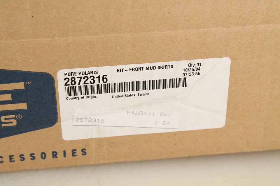 2002 Polaris Magnum 500 Front Mud Skirts Kit  2872316 - Image 3 of 4