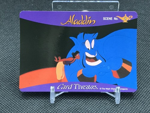 Scene No 1 Aladdin Disney Card Theater Sega 1994 Made In Japan Vintage Ccg B Ebay