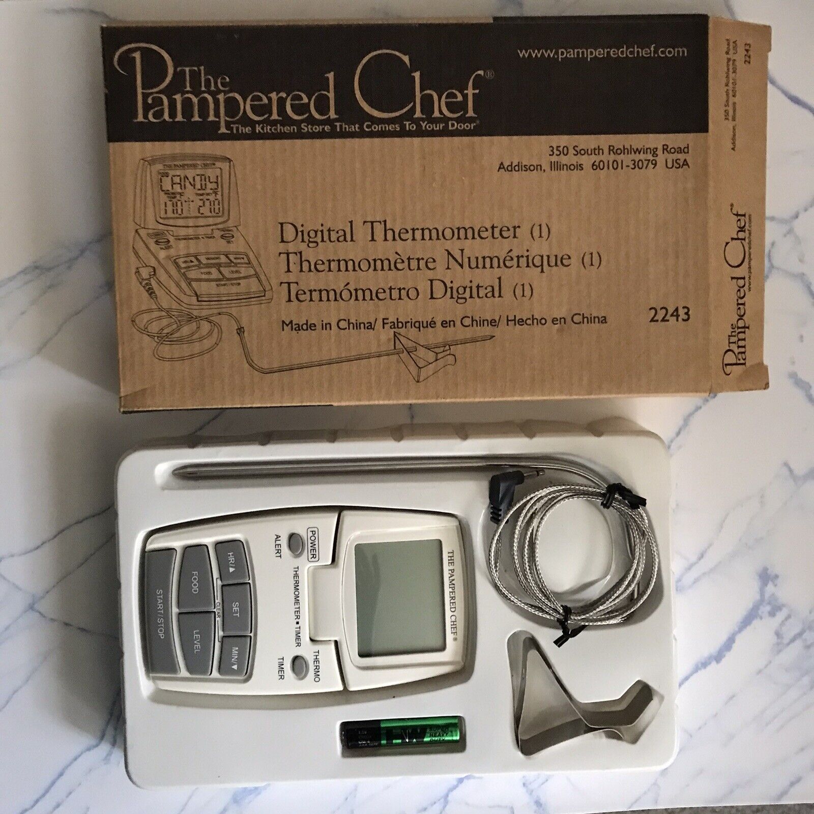 New Pampered latest Chef Ranking TOP2 Thermometer Digital And Candy Disco Meat #2243