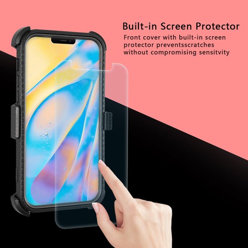 Funda protectora de pantalla incorporada para iPhone 12 Mini 12 Pro 12 Pro Max - Imagen 4 de 28