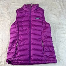 Patagonia Down Sweater Vest. Girls Size XL 14 Purple STY68227FA18