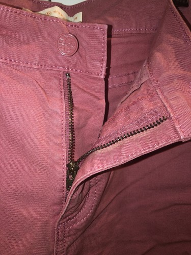 Tory Burch Pink Capri Jean Pants Sz 28 - Picture 7 of 7
