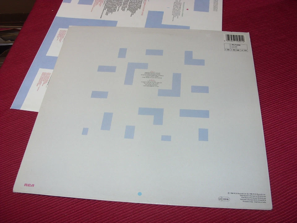 Eurythmics: Revenge   orig  UK  A3/B3  LP - Image 2 of 4