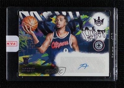 2024-25 Court Kings Fresh Paint Violet 9/49 Trentyn Flowers Rookie Auto RC 11ng