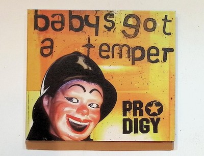 The Prodigy   Baby's Got A Temper CD Single 2002 XL Recordings Big Beat