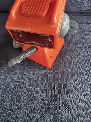Orange & Gray Robot Toy Figure, Theme Robot, Age Level 4-7 & 8-11 Years