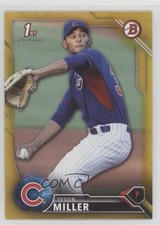 2016 Bowman Draft Draft Picks Gold 32/50 Tyson Miller #BD-58 sy5