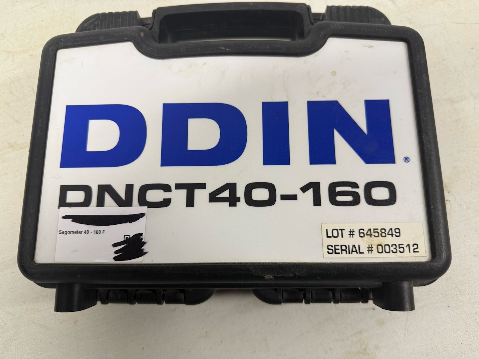 DDIN DNCT40-160 SAGOMETER
