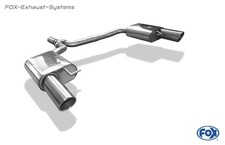  Edelstahl Duplex Sportauspuff Audi A5 B8 Coupe 2.0TFSI je 100mm rund