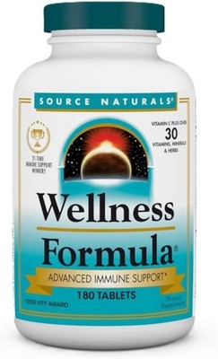 Source Naturals Wellness Formula - Advanced Daily Immune Support | 180 Tabletten