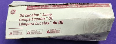 GE 13250 LU100/MED ED37 100W B17 Medium (E26) Lucalox High Pressure Sodium - NOS