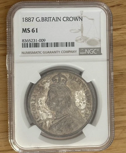 1887 G.Britain Crown MS 61 NGC