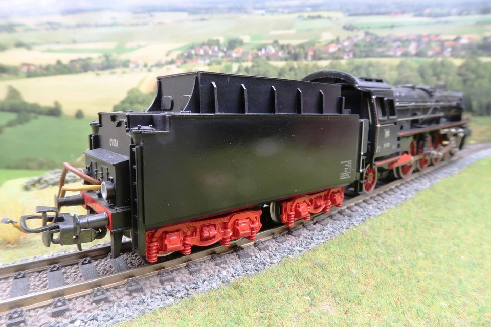 Märklin-Primex Spur H0 3193 Dampflok mit Tender BR 01 081 DB Ep.III RAUCHSATZ - Bild 4 von 4