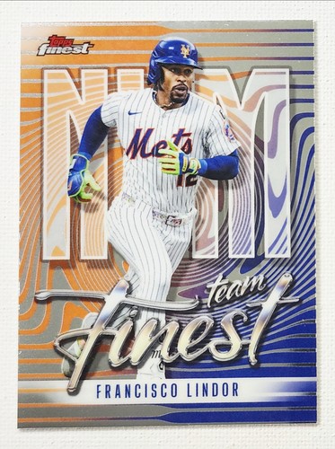 2026 Topps Finest Francisco Lindor Base (RAW)