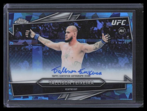 Tallison Teixeira 2026 Topps Chrome UFC Sapphire Edition #BAV-TT Base Autographs