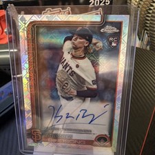 2025 Topps Chrome Logofractor Edition - Rookie Autographs Hayden Birdsong #RA-HB