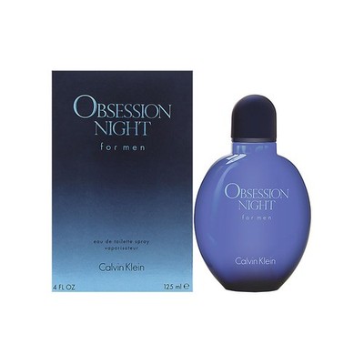 Obsession Night by Calvin Klein for Men 4.0 oz EDT Spray Brand New