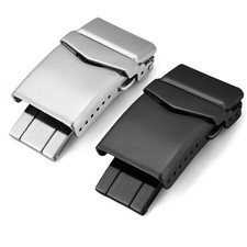 316L Stainless Steel Watch Band Buckle Deployant Watch Clasp 6 Hole 16-22mm