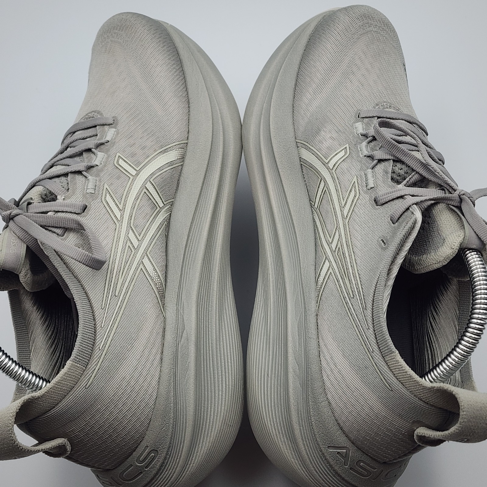 ASICS Men's Gel-Nimbus 27 Steel Grey Men’s Size 9.5 thumbnail 10