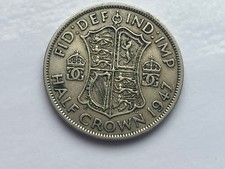 George VI Half Crown 1947 Copper-Nickel 14.14 g  32.3 mm KM# 866, Sp# 4101