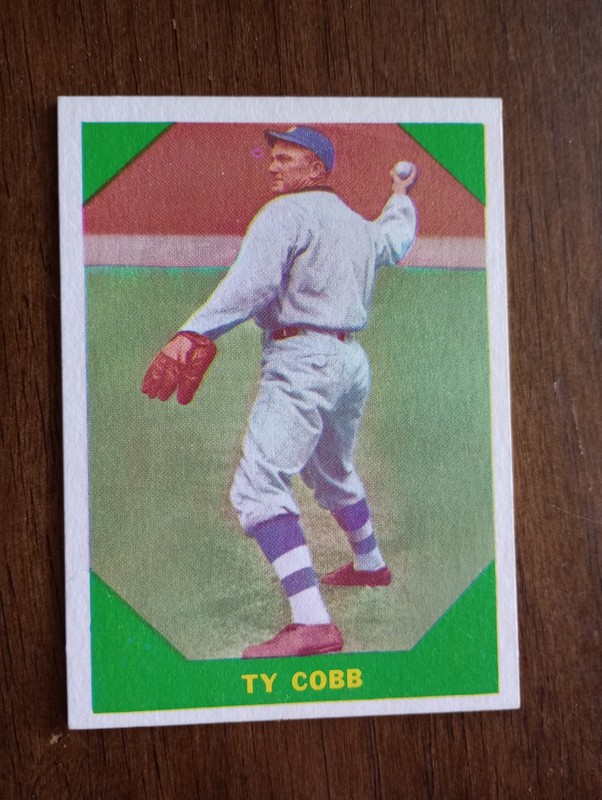 1960 Ty Cobb fleer baseball card #42 nice condition