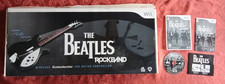 (Wii) The Beatles Rockband Rickenbacker Guitar + Game - Complete In Box