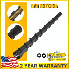 7 In Aerial Antenna Mast Car Amfm Radio Short Stubby Universal Spiral Style