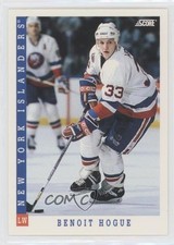 1993-94 Score Canadian Benoit Hogue #16 0h81