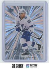 2025-26 Upper Deck Young Guns Outburst Dylan Duke #249 Tampa Bay Lightning
