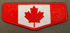 OA Black Eagle Lodge 482 Normandy Camporee 2022 Flap CANADA