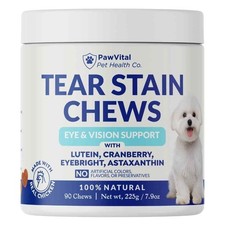 Tear Stain Remover for Dogs - Natural Tear Stain Chews Eye Health Supplement