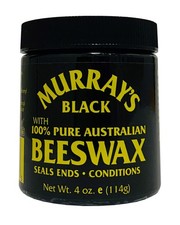 Murray's Black Beeswax - 4 oz 114 g