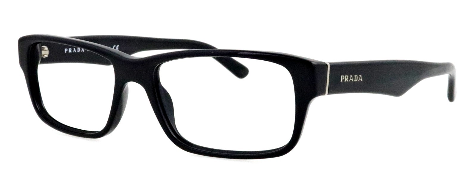 PRADA VPR16M 1AB-1O1 53mm Black Eyeglasses Frames Only Italy thumbnail 6