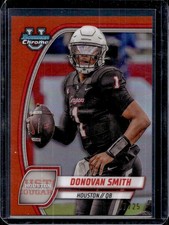 Donovan Smith 2024 Bowman University Chrome #67 Orange /25