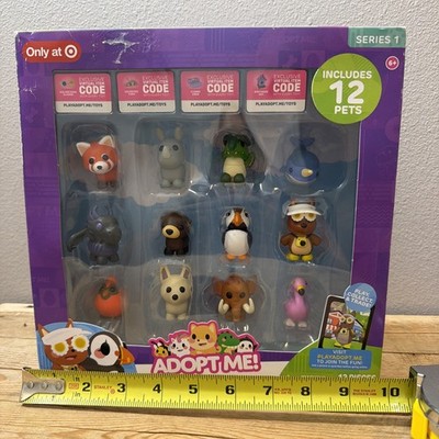 ADOPT ME Pets Multipack Series 1 Mini Figures 12 Set Toy New in Sealed Box NWT