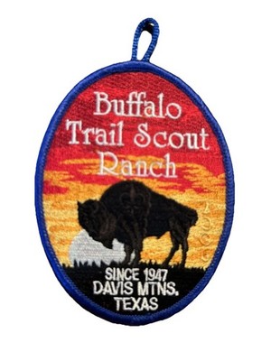 Buffalo Trail Scout Ranch Camp BTSR Pocket Patch 2006