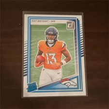 2025 Panini Donruss Rated Rookie Pat Bryant #336 Denver Broncos