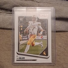 Panini 2018 Score Josh Allen #350 Wyoming Cowboys NFL Rookie Football Card. rookie card picture