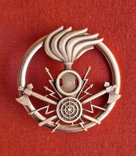 Militaria FREGIO basco Esercito Italiano Genio Trasmissioni