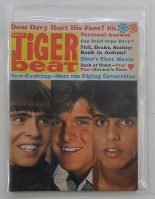 Tiger Beat Vol. 3 Nr. 12 (Aug. 1968) - Komplett - Laufer Publishing USA