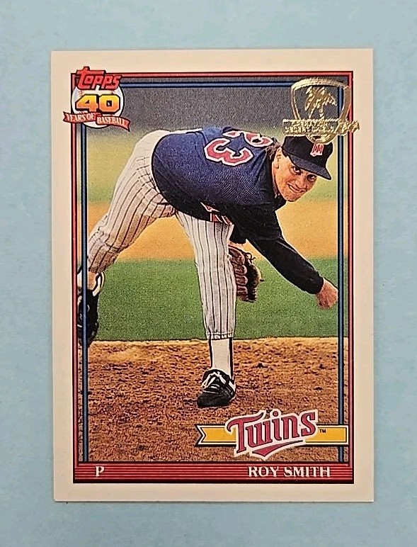 1991 Topps Desert Shield Roy Smith #503 Card B