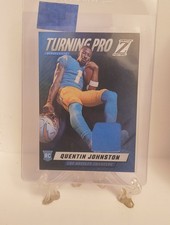 2023 Panini Zenith - Turning Pro Memorabilia #TPM-QJN Quentin Johnston (MEM, RC)