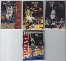 ERIC SNOW MSU MICHIGAN STATE SPARTANS BASKETBALL 4 CARD  AUTO AUTOGRAPH CARD LOT