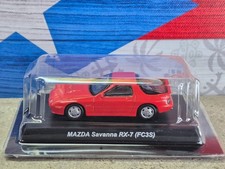 KYOSHO MAZDA SAVANNA RX-7 (FC3S) RED 1:64 MAZDA ROTARY ENGINE COLLECTION SERIES