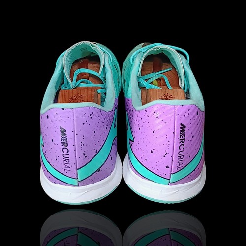 Nike Zoom Vapor 15 Academy IC Men 10.5 Hyper Turquoise Indoor Soccer DJ5633-300 - Picture 7 of 11